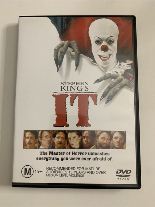Stephen Kings's It (DVD, 1990) Horror Film Region 4