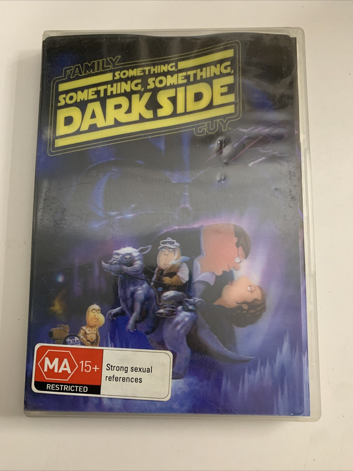 Family Guy: Something Something Dark Side (DVD, 2009) Hologram Cover Region 4