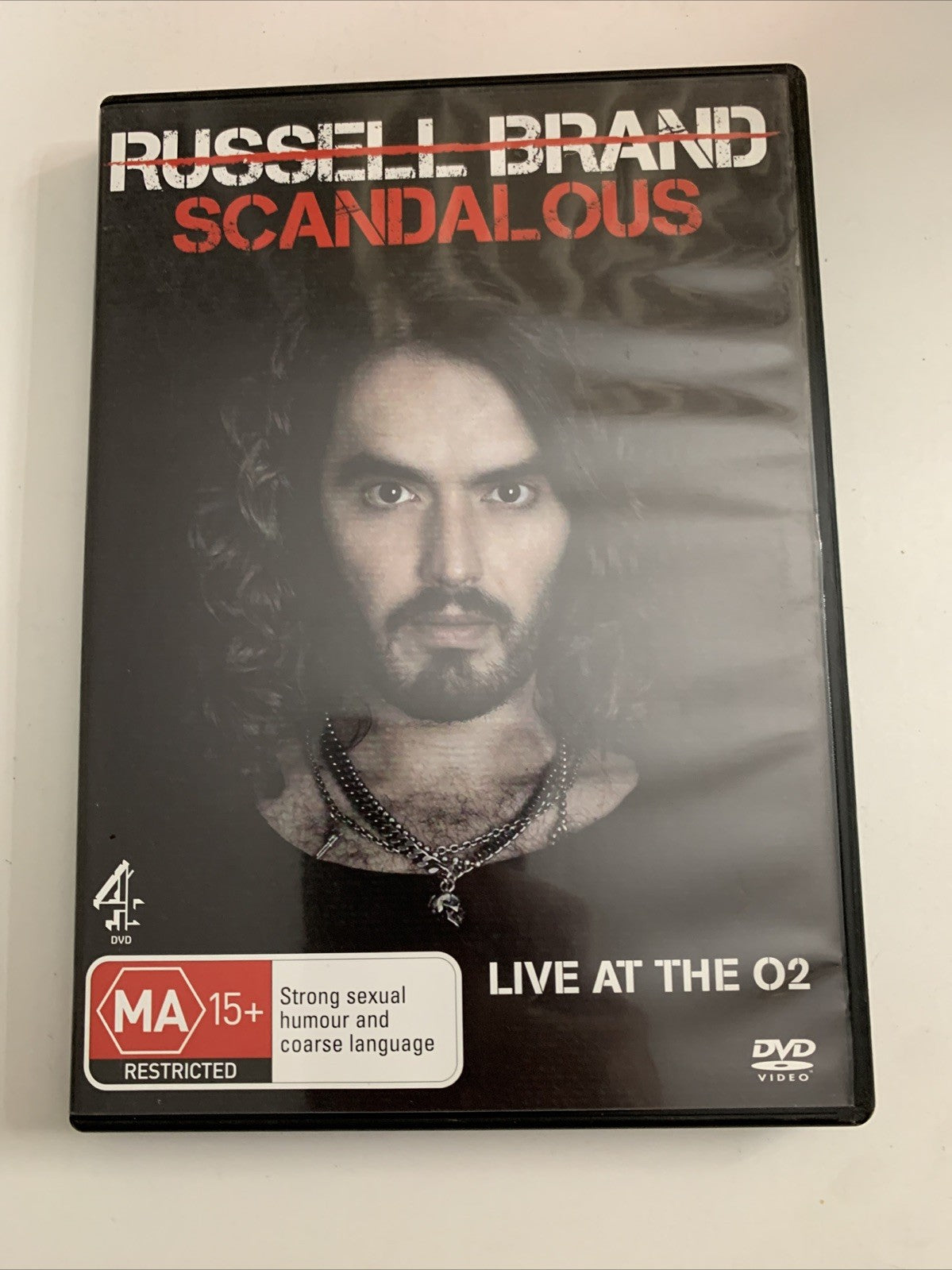 Russell Brand Scandalous (DVD, 2009) Region 4