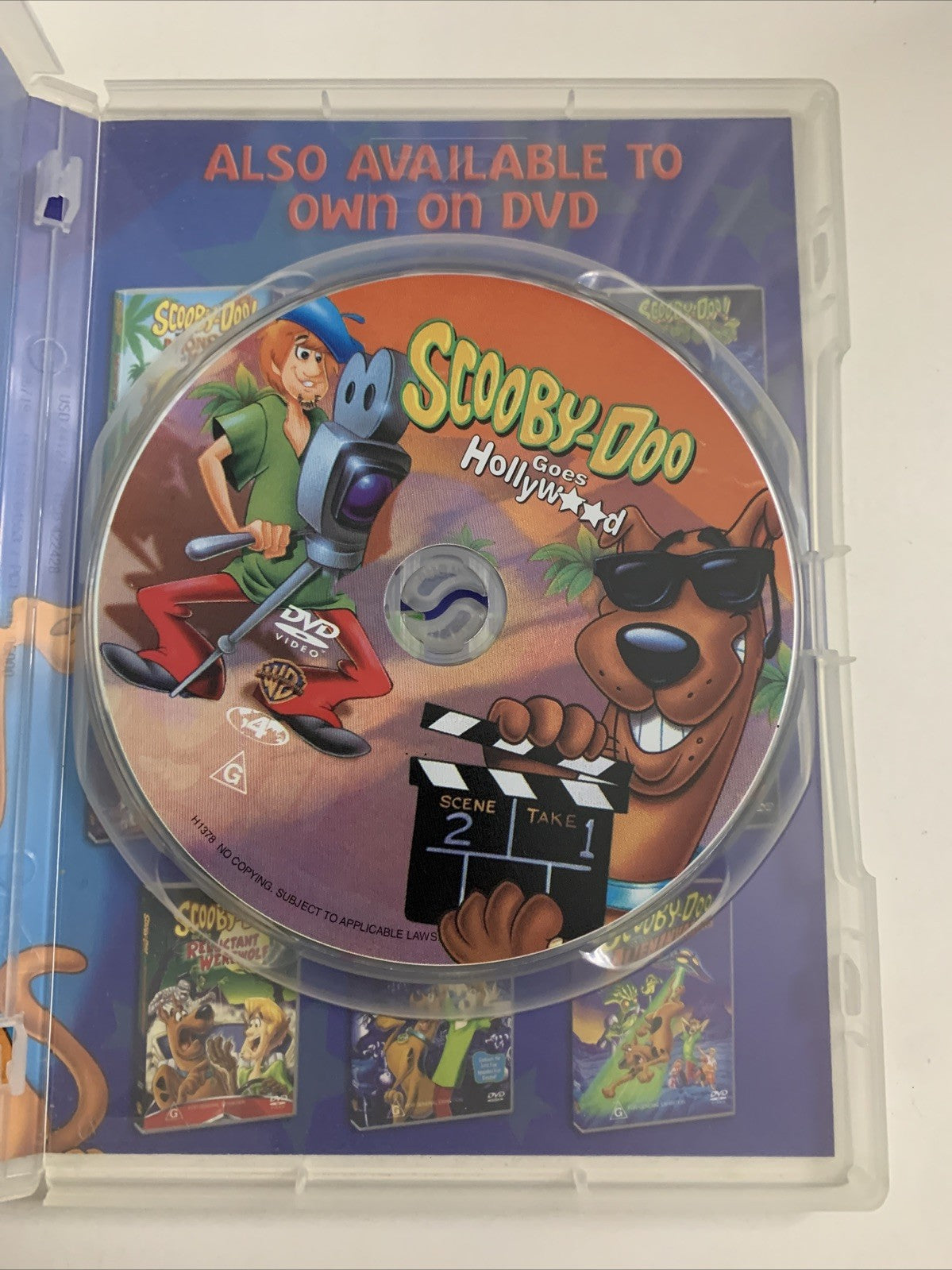Scooby Doo Goes Hollywood (DVD, 1997) Animation Region 4