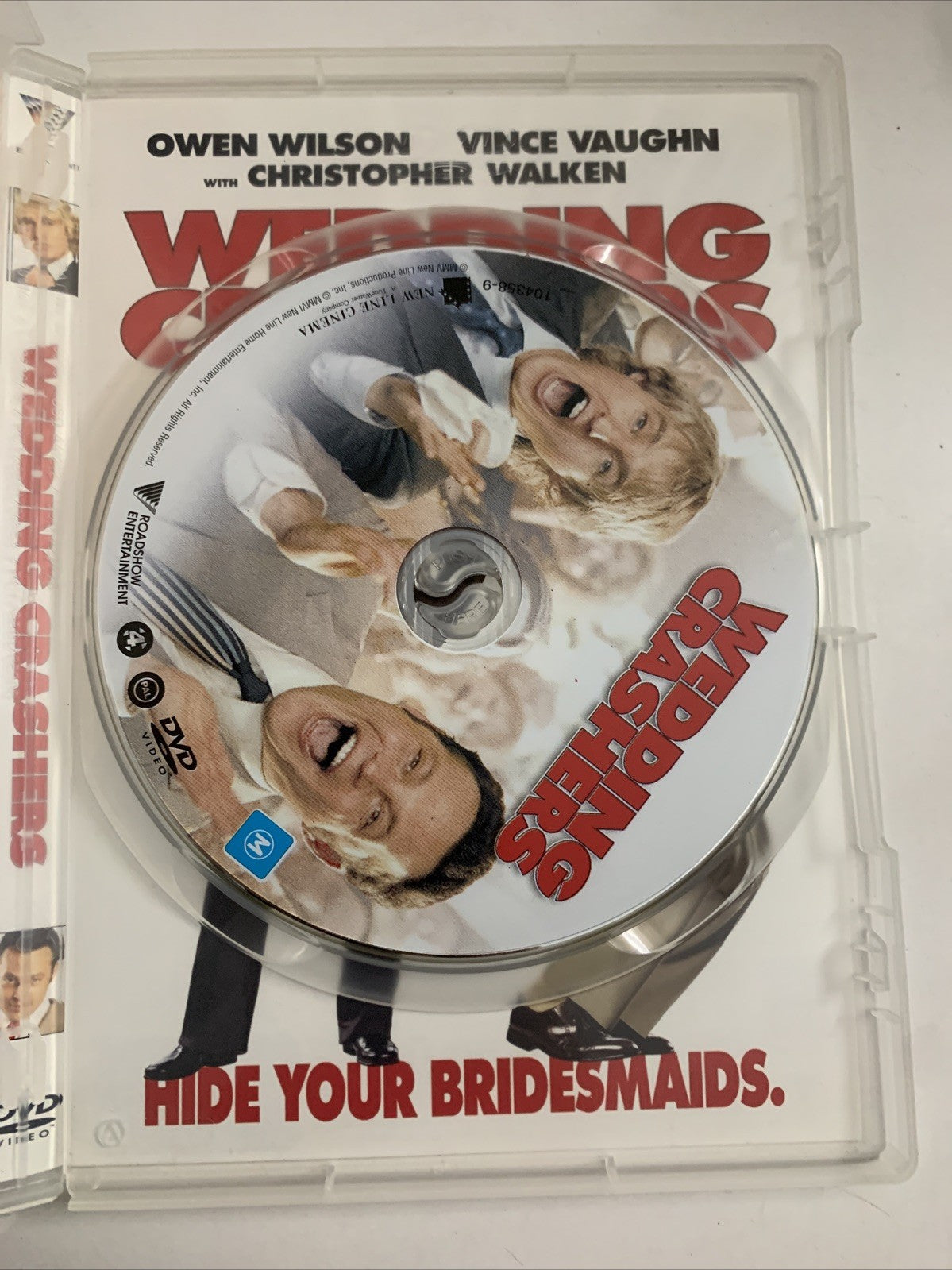 Wedding Crashers (DVD, 2005) Rachel McAdams, Owen Wilson, Vince Vaughn Region 4