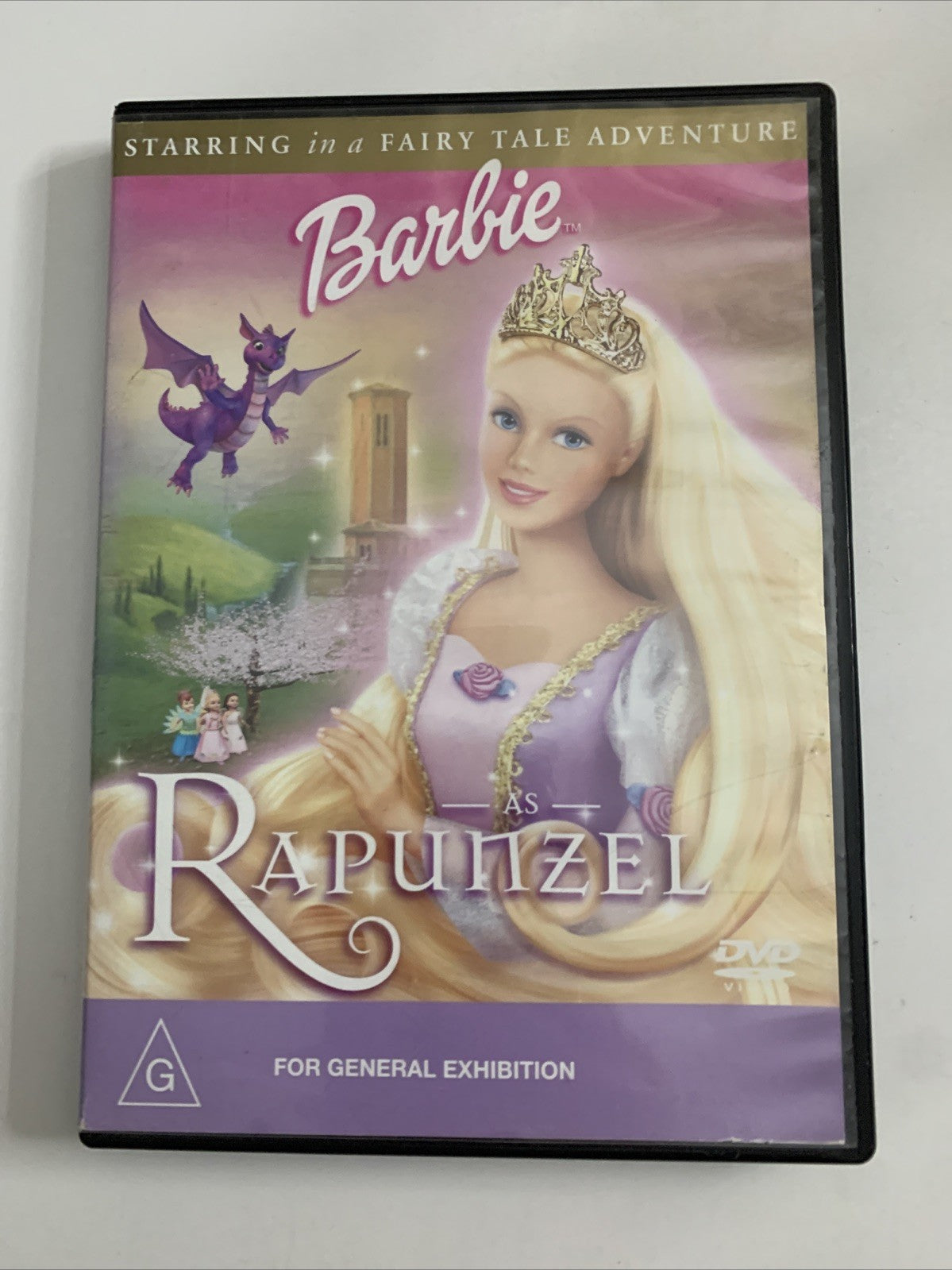 Barbie In Rapunzel (DVD, 2001) Animated Movie Region 4 &2
