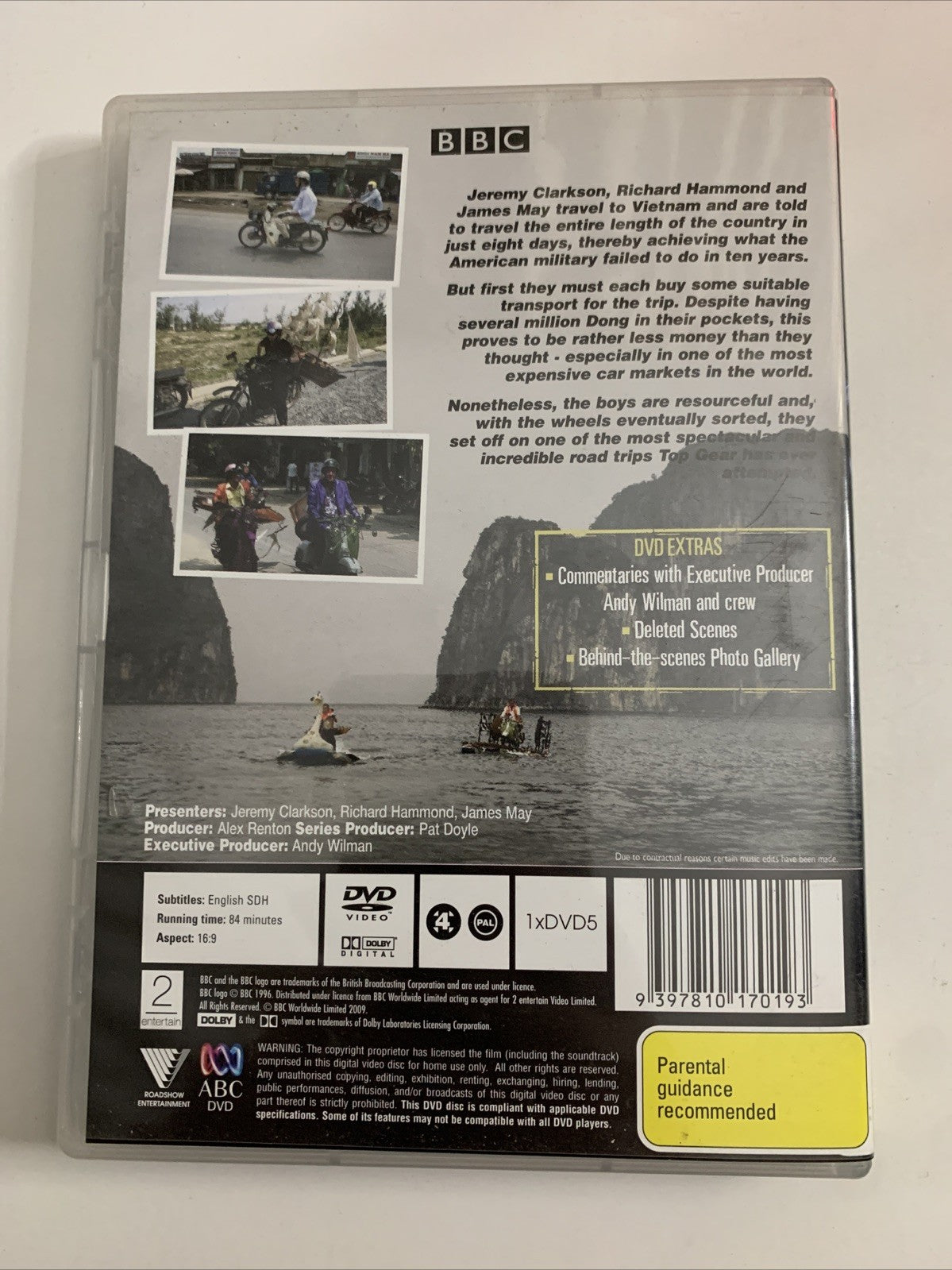 Top Gear : The Great Adventures Vietnam Special (DVD, 2007) Region 4