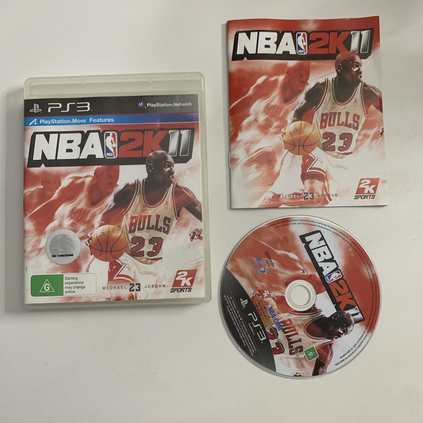 NBA 2K11 PS3 PlayStation 3 Basketball Game Complete