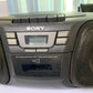 Sony CFD-101 CD Cassette Radio Boombox *Cd Player Not Working