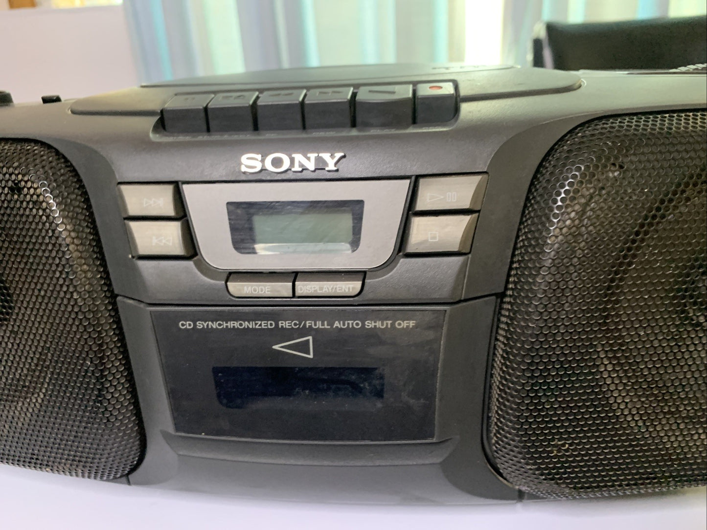Sony CFD-101 CD Cassette Radio Boombox *Cd Player Not Working