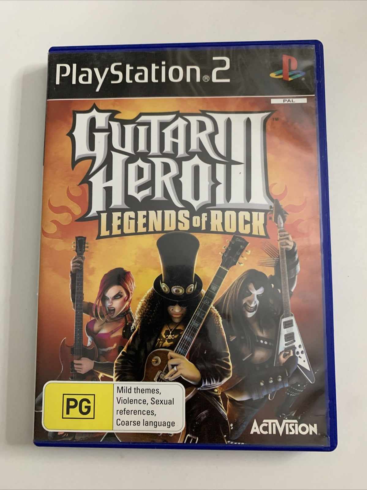 Guitar Hero 3: Legends Of Rock  PS2 PlayStation 2 PAL Music Game Complete