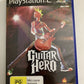Guitar Hero PS2 Sony PlayStation 2 Music 2005 Game Complete