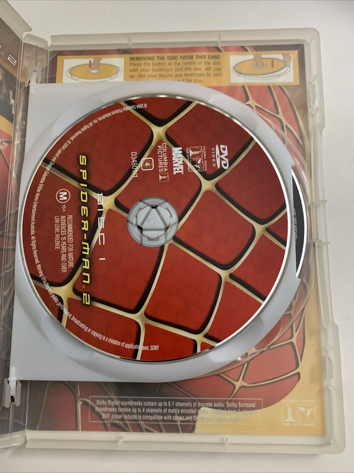 Spider-Man 2 : Collector's Edition (DVD, 2004) Region 4