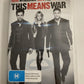 This Means War (DVD, 2012) Reese Witherspoon, Chris Pine, Tom Hardy Region 4