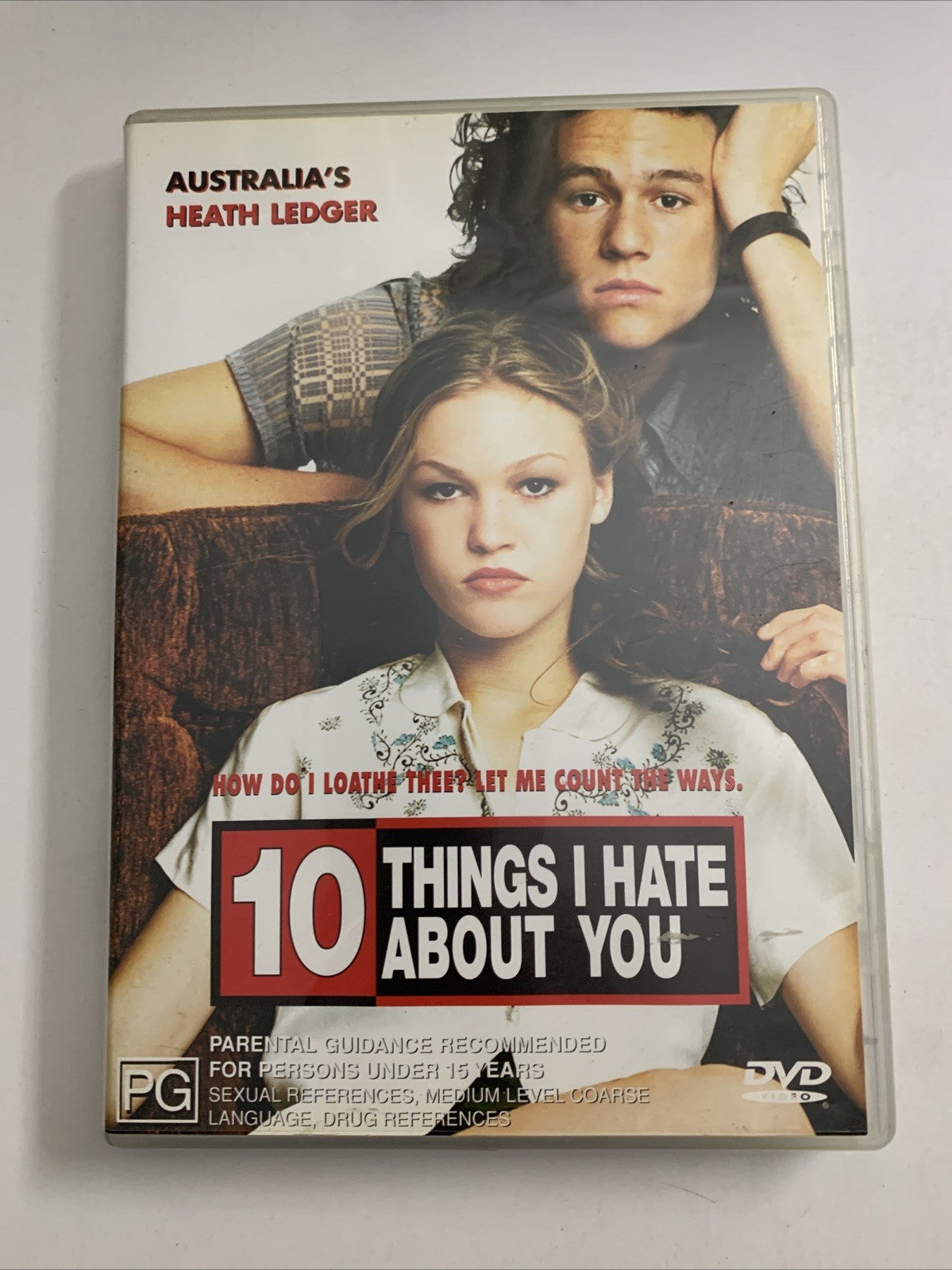 10 Things I Hate About You (DVD, 1999) Heath Ledger Region 4