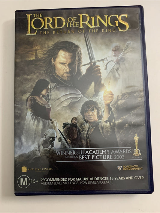 The Lord Of The Rings : The Return Of The King (DVD, 2003) 2-Disc Region 4