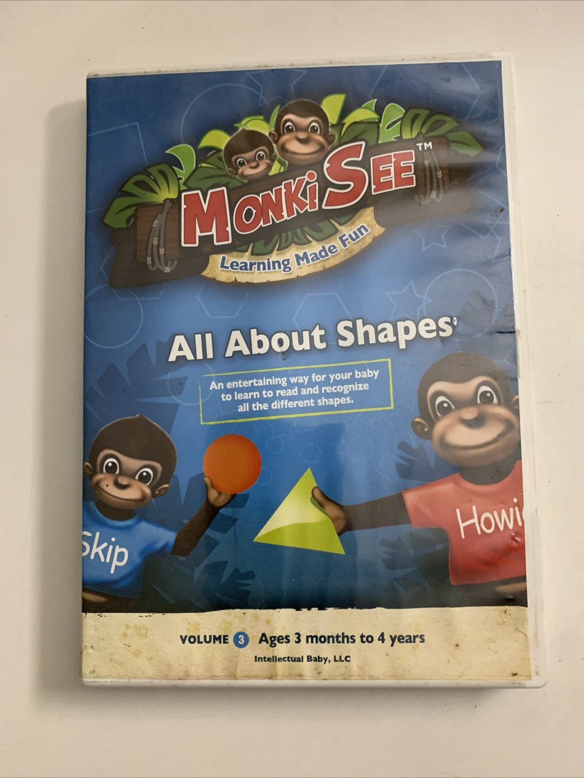 Monki See All About Shapes Volume 3 (DVD) Early Learning Education
