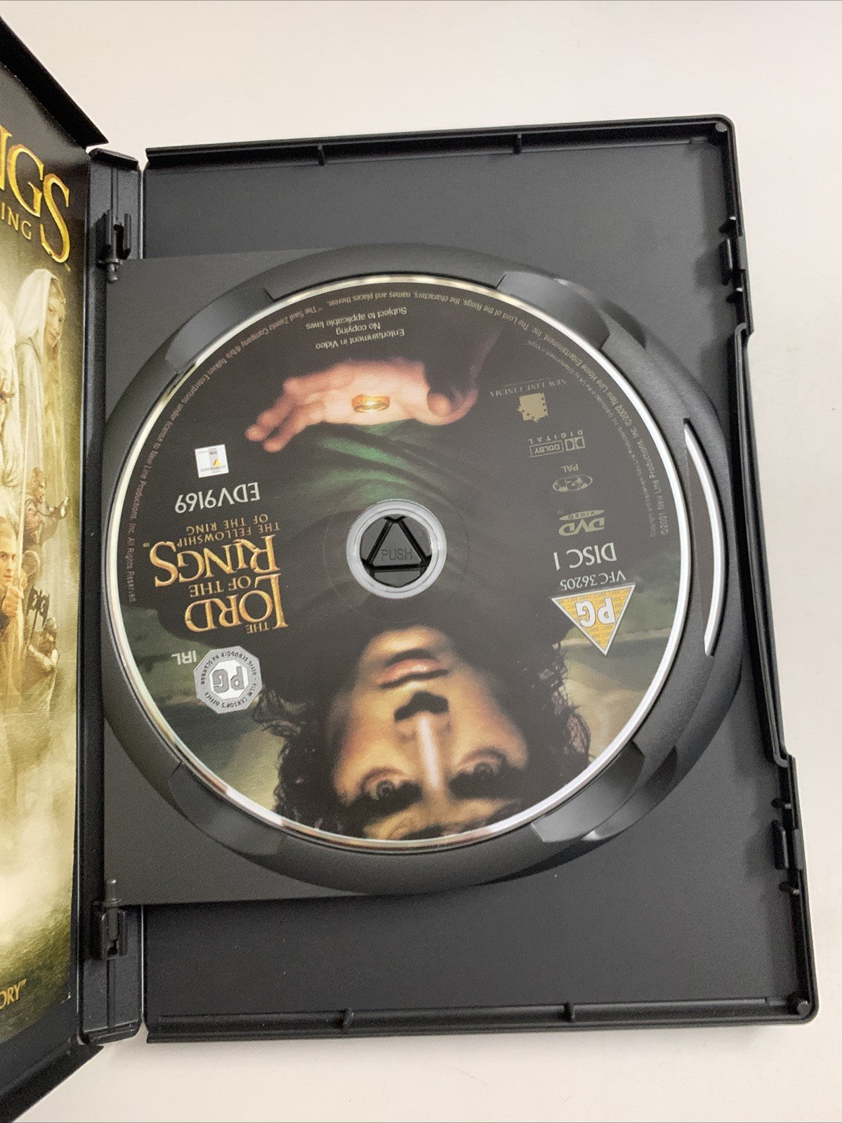 The Lord Of The Rings : The Fellowship Of The Ring (DVD, 2001) Region 2