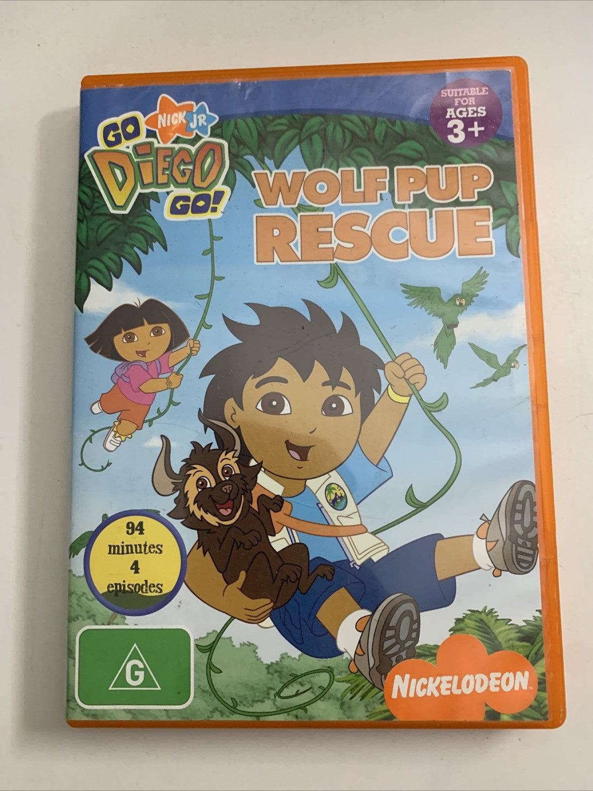 Go Diego Go! Wolf Pup Rescue (DVD, 2005) Nickelodeon Region 4