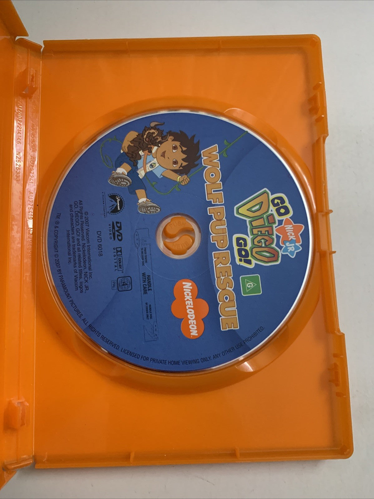 Go Diego Go! Wolf Pup Rescue (DVD, 2005) Nickelodeon Region 4