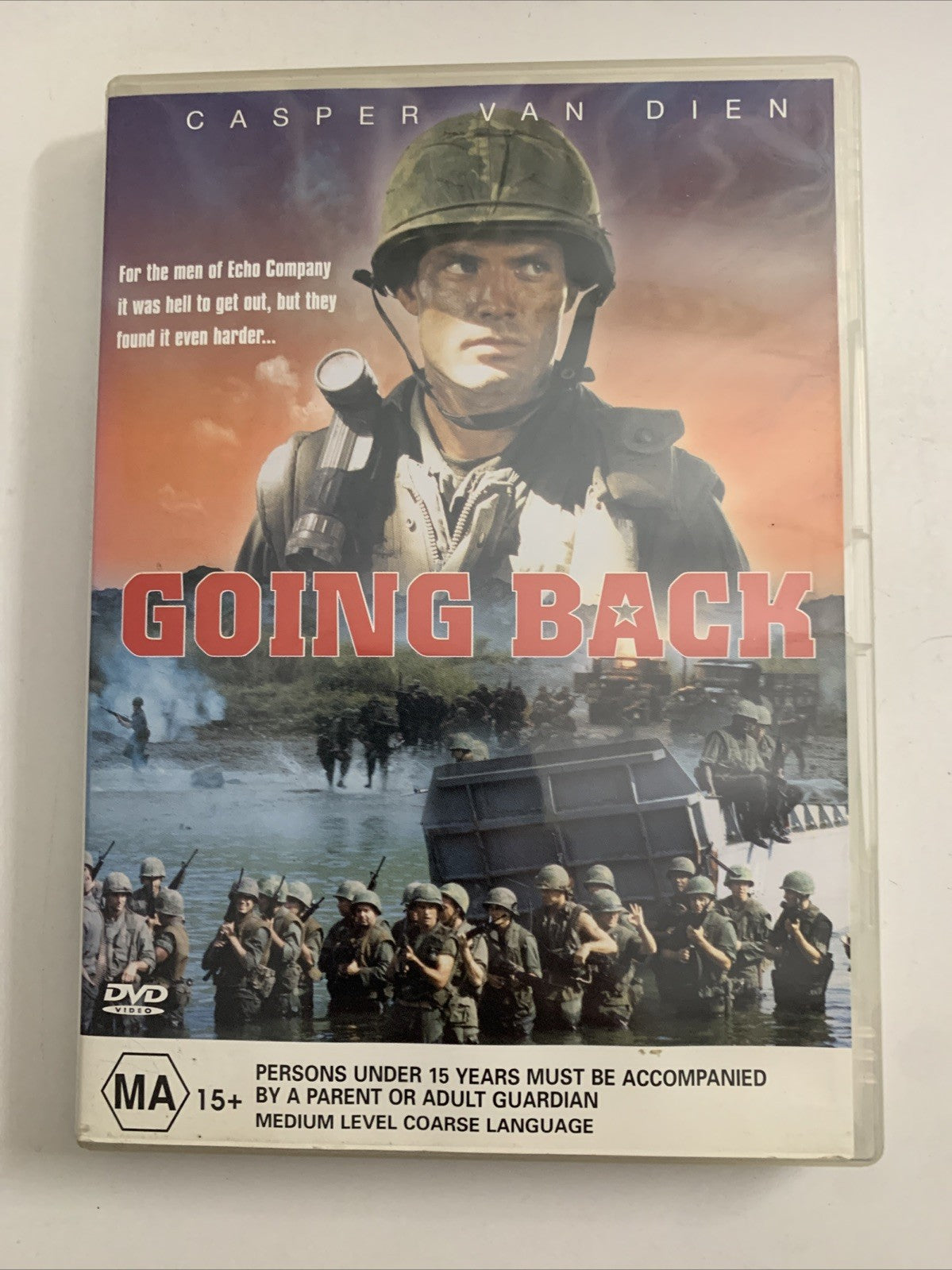 Going Back (DVD, 2000) Casper Van Dien Region 4