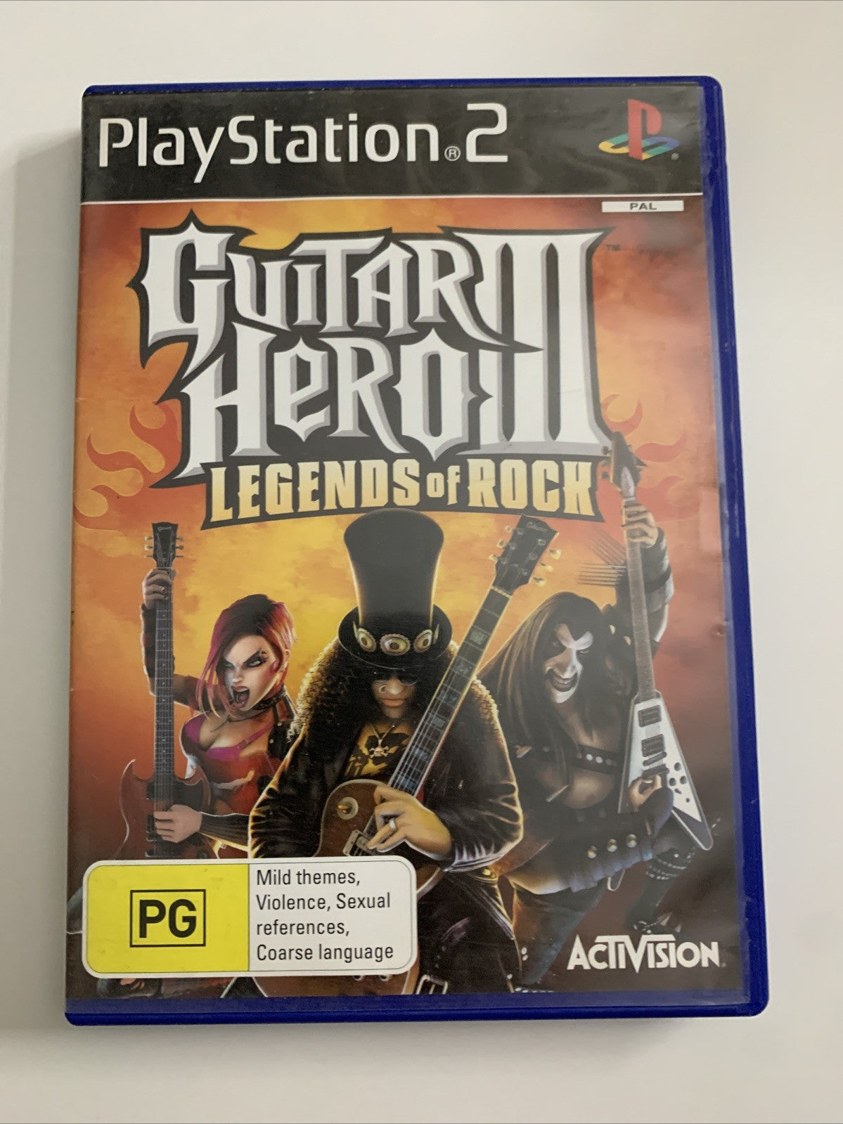 Guitar Hero 3 PS2 Sony PlayStation 2 PAL Music Game Complete