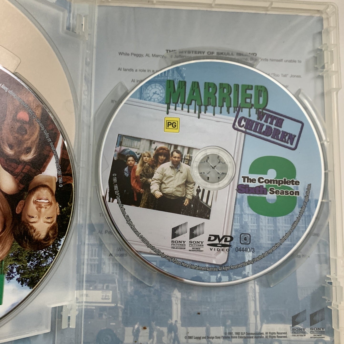 Married With Children : Season 6 (DVD, 1987) Region 4