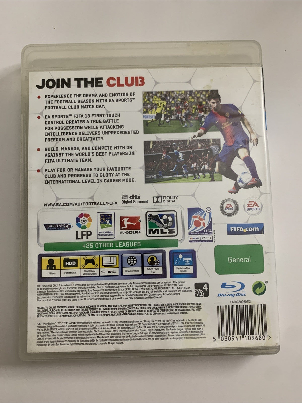 FIFA 13 PS3 Sony PlayStation 3 Game Complete