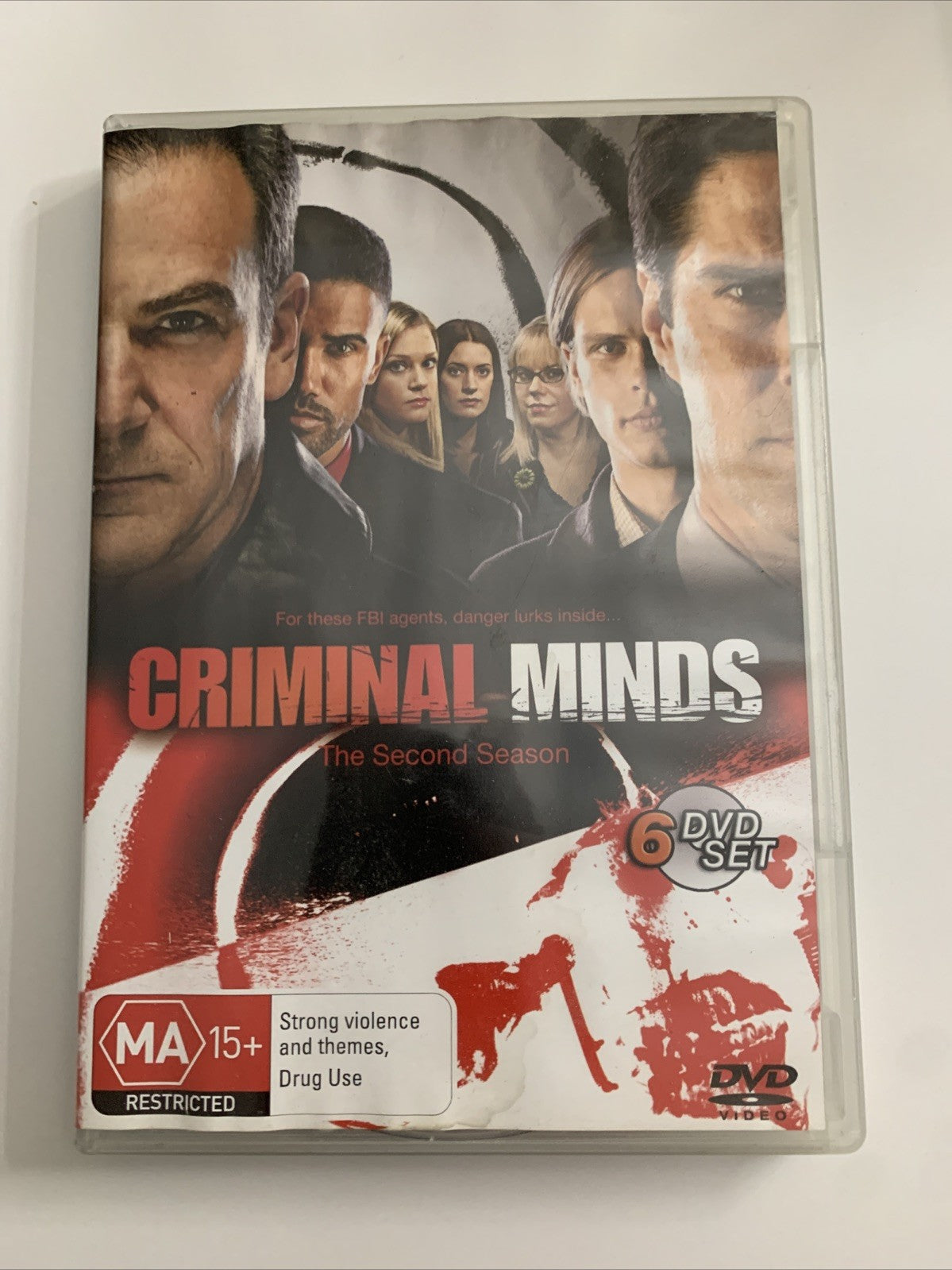 Criminal Minds : Season 2 (DVD, 2006) Region 4