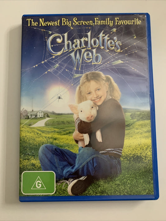 Charlotte's Web (DVD, 2006) Dakota Fanning, Julia Roberts Region 4
