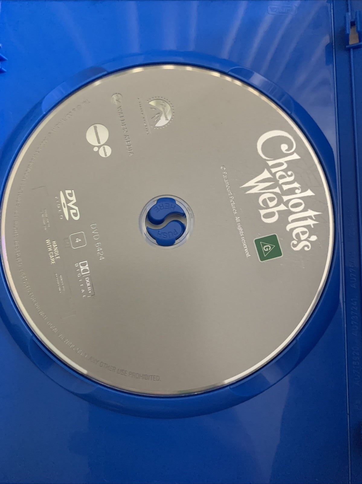 Charlotte's Web (DVD, 2006) Dakota Fanning, Julia Roberts Region 4