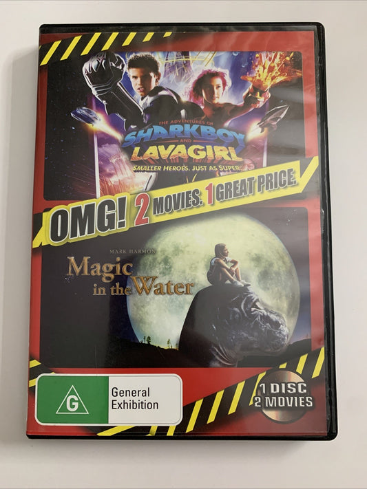 Adventures Of Sharkboy And Lavagirl / Magic In The Water (DVD, 2011) Region 4