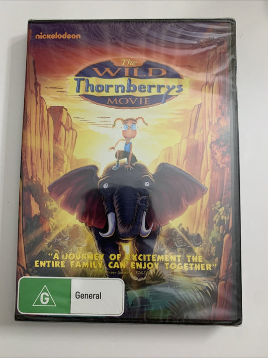 The Wild Thornberrys Movie (DVD, 2002) Animated Film Region 4 NEW Sealed
