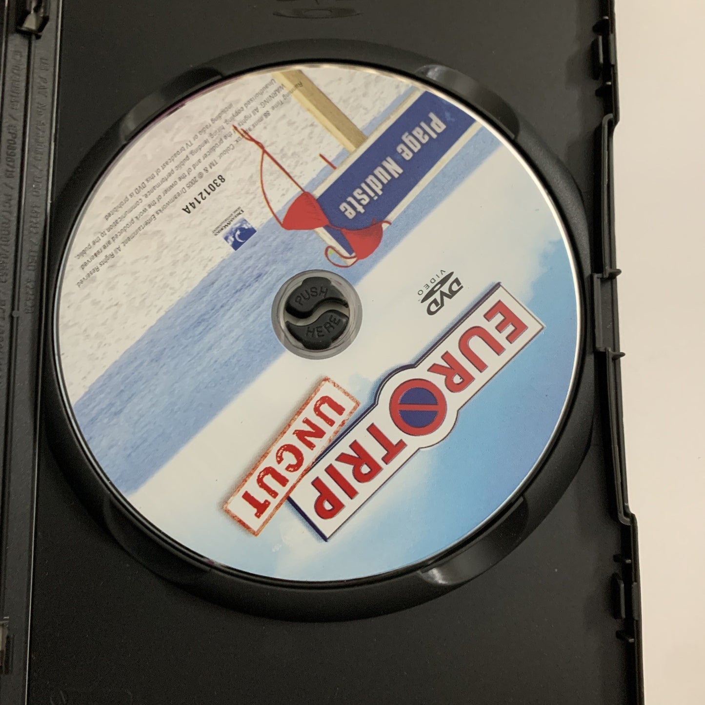 Eurotrip Uncut (DVD, 2004) Jacob Pitts, Kristin Kreuk  Region 4 &2