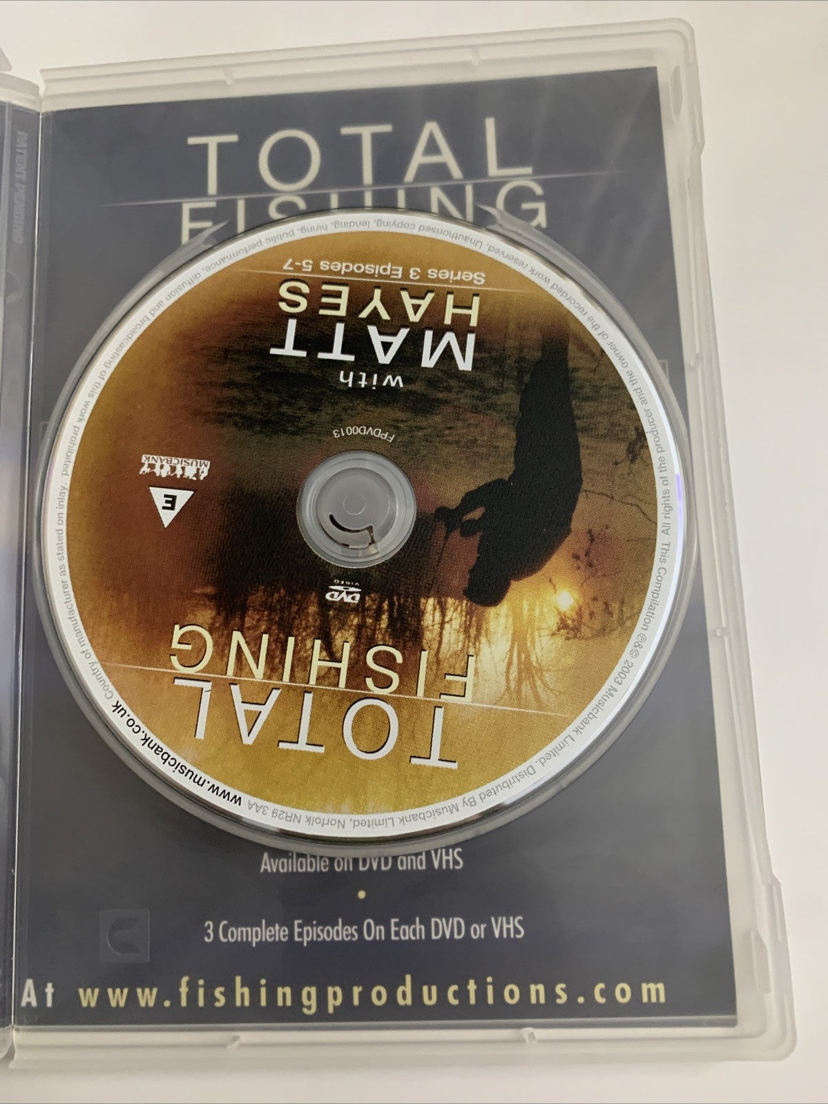 Total Fishing With Matt Hayes (DVD) All Regions
