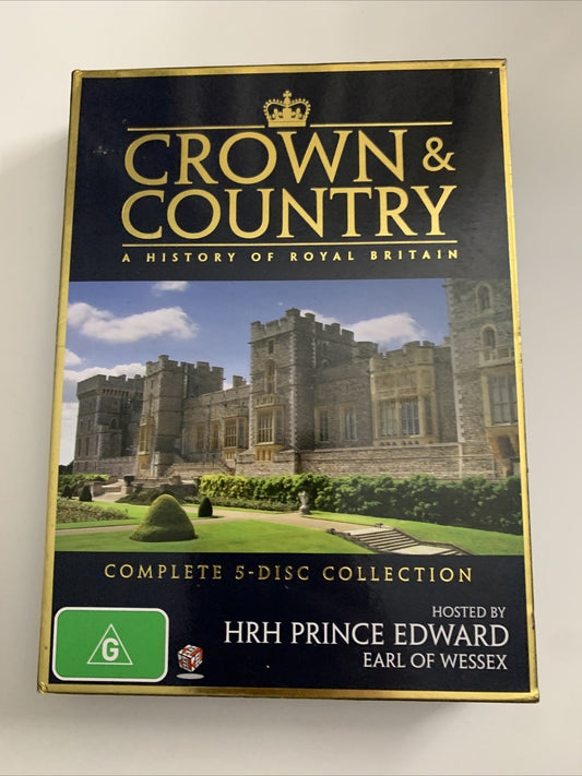 Crown & Country A History Of Royal Britain Complete (DVD, 2010) Region 4