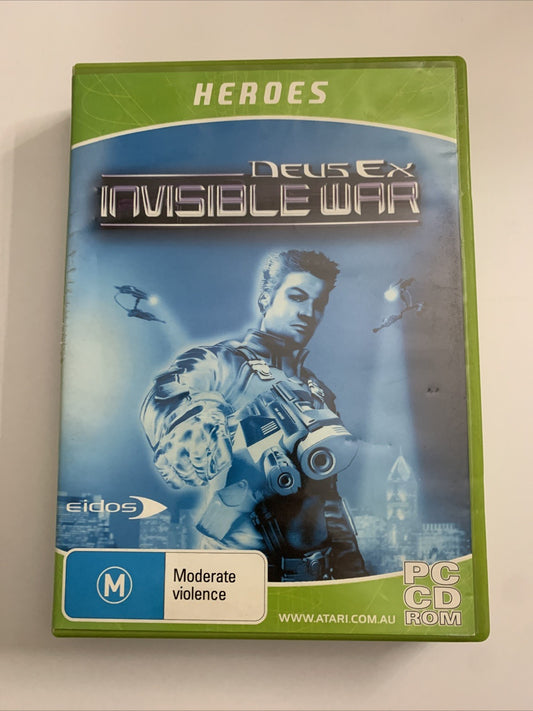 Deus Ex Invisible War PC CD-ROM Windows FPS Game