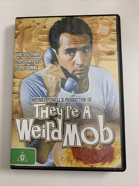 They're A Weird Mob (DVD, 1966) Walter Chiari, Graham Kennedy  Region 4