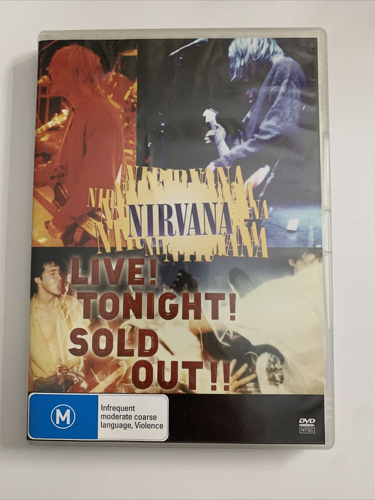 Nirvana Live Tonight Sold Out (DVD, 1994) All Regions – Retro Unit