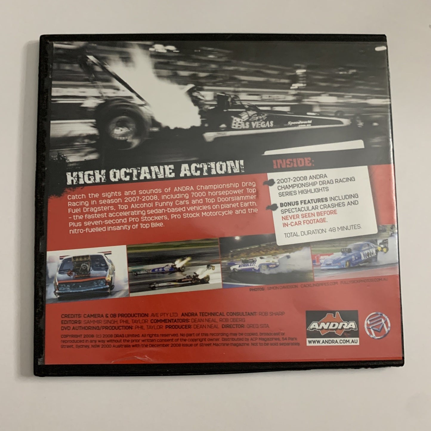 Street Machine Andra 2007/2007 Season Highlights (DVD) Drag Racing All Regions