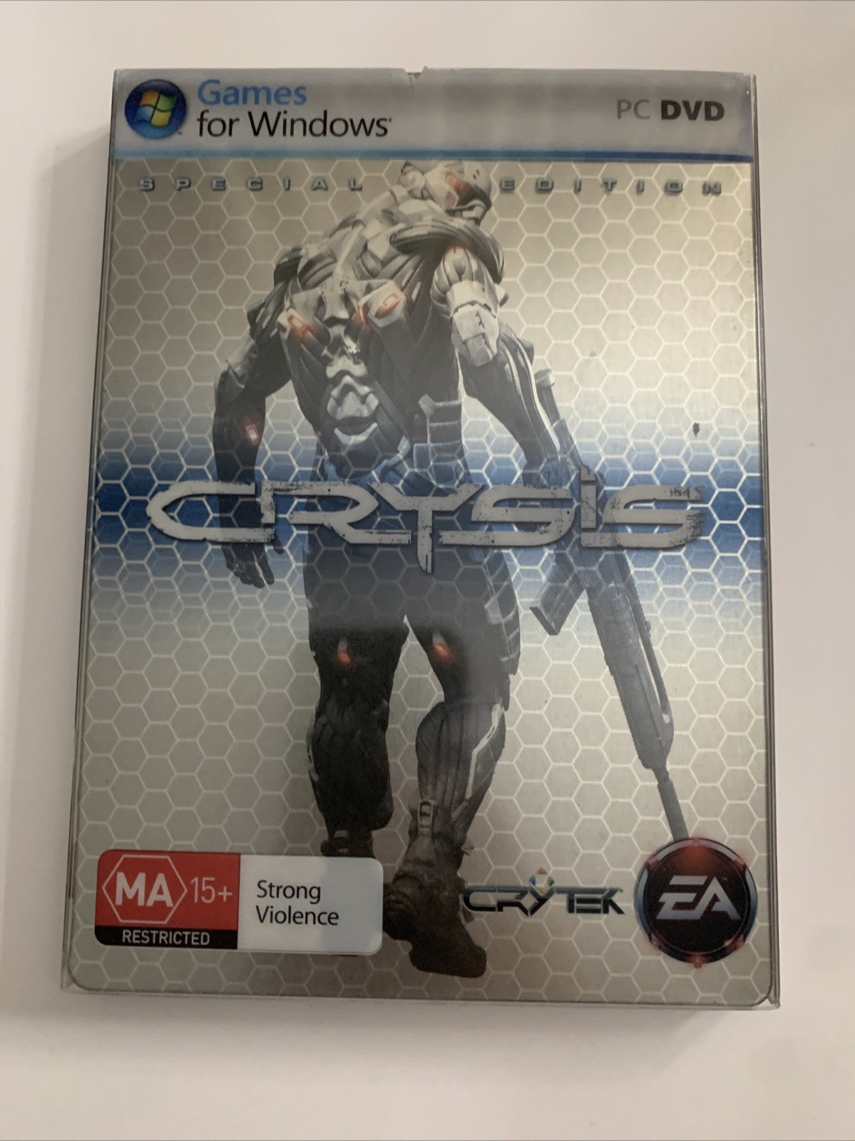 Crysis 1 Steelbook Special Steelbook Collector's Edition PC DVD Complete
