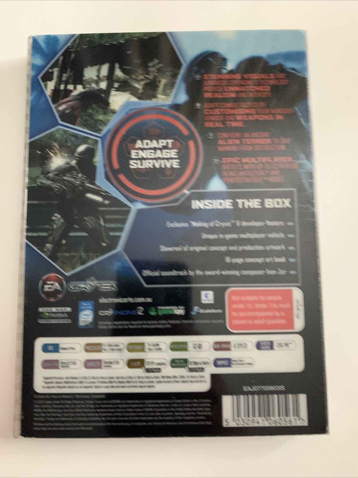 Crysis 1 Steelbook Special Steelbook Collector's Edition PC DVD Complete