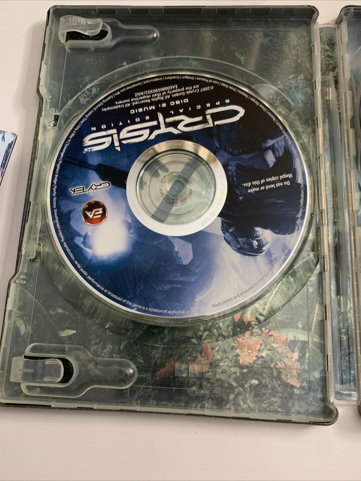 Crysis 1 Steelbook Special Steelbook Collector's Edition PC DVD Complete