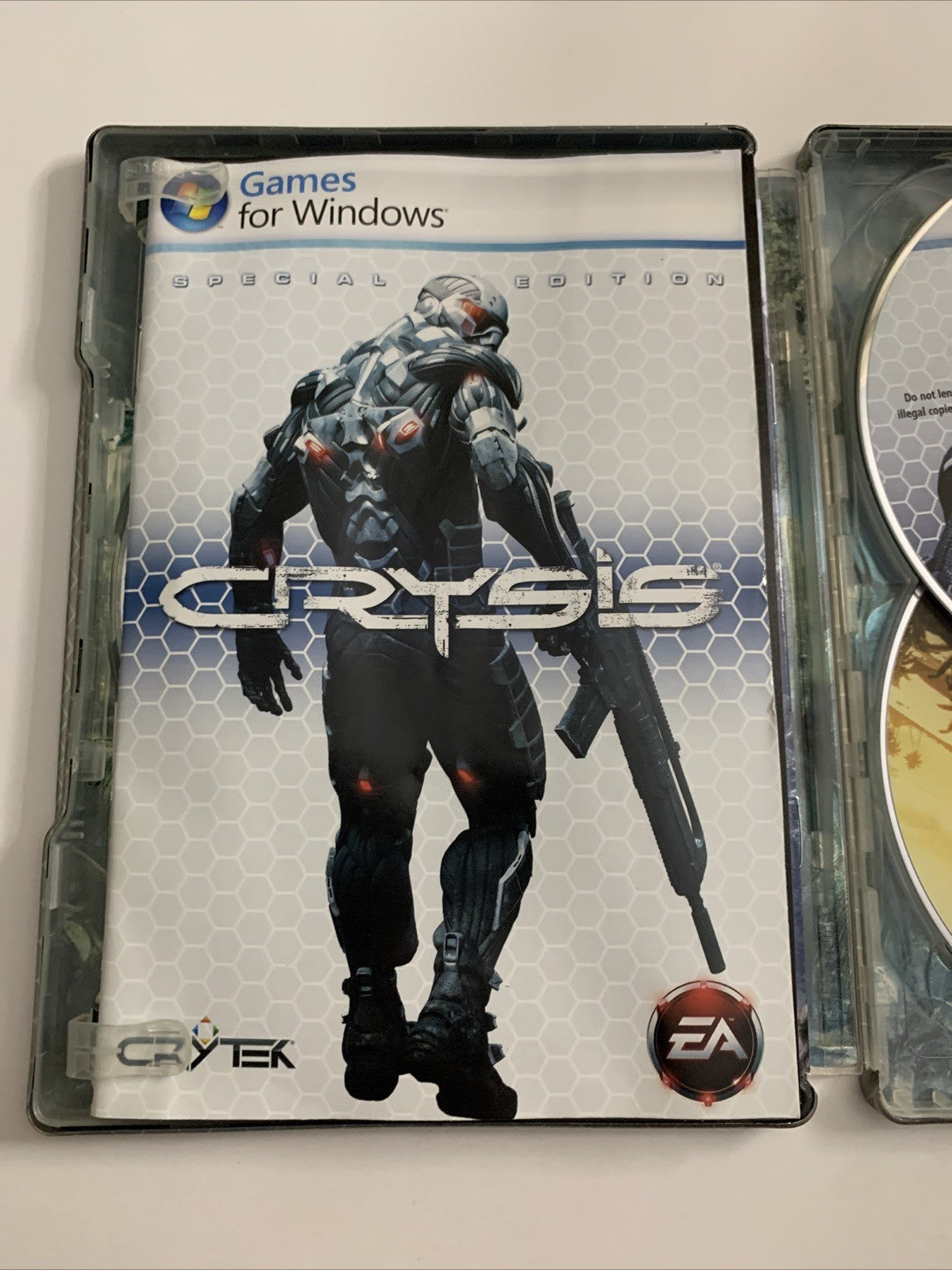 Crysis 1 Steelbook Special Steelbook Collector's Edition PC DVD Complete