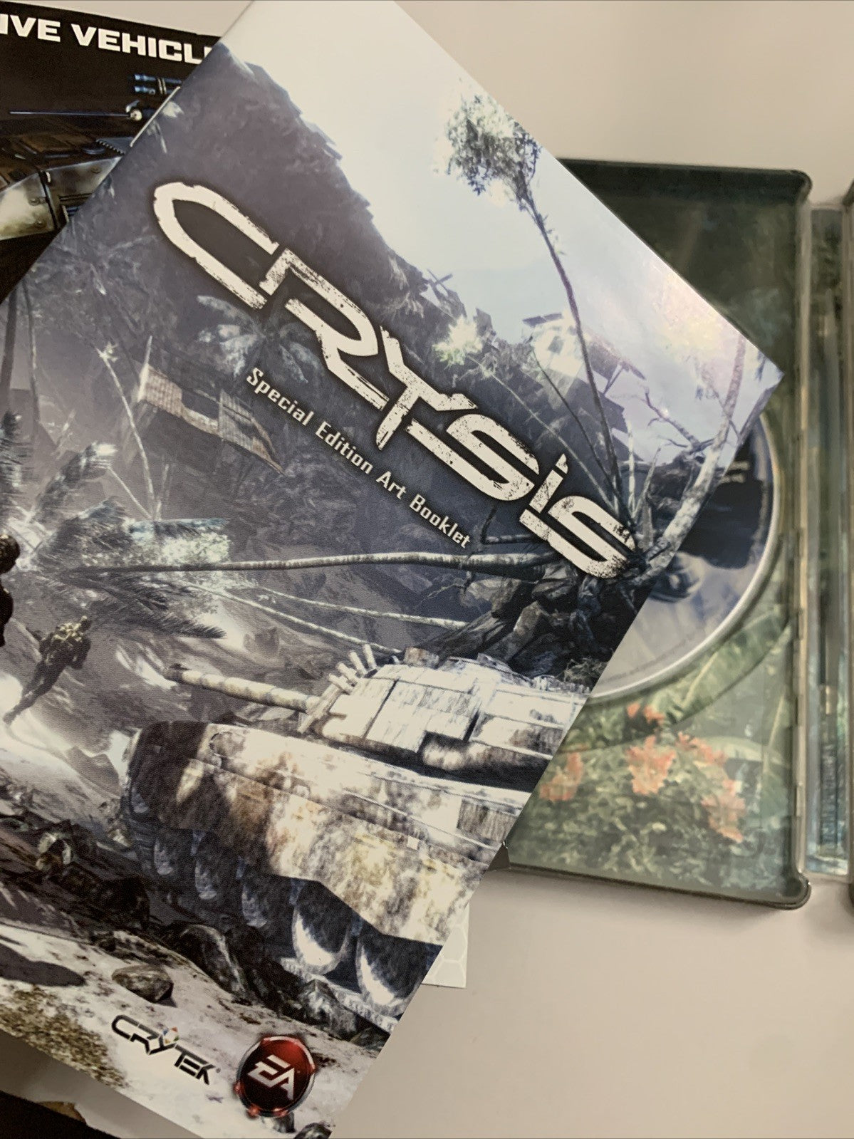 Crysis 1 Steelbook Special Steelbook Collector's Edition PC DVD Complete