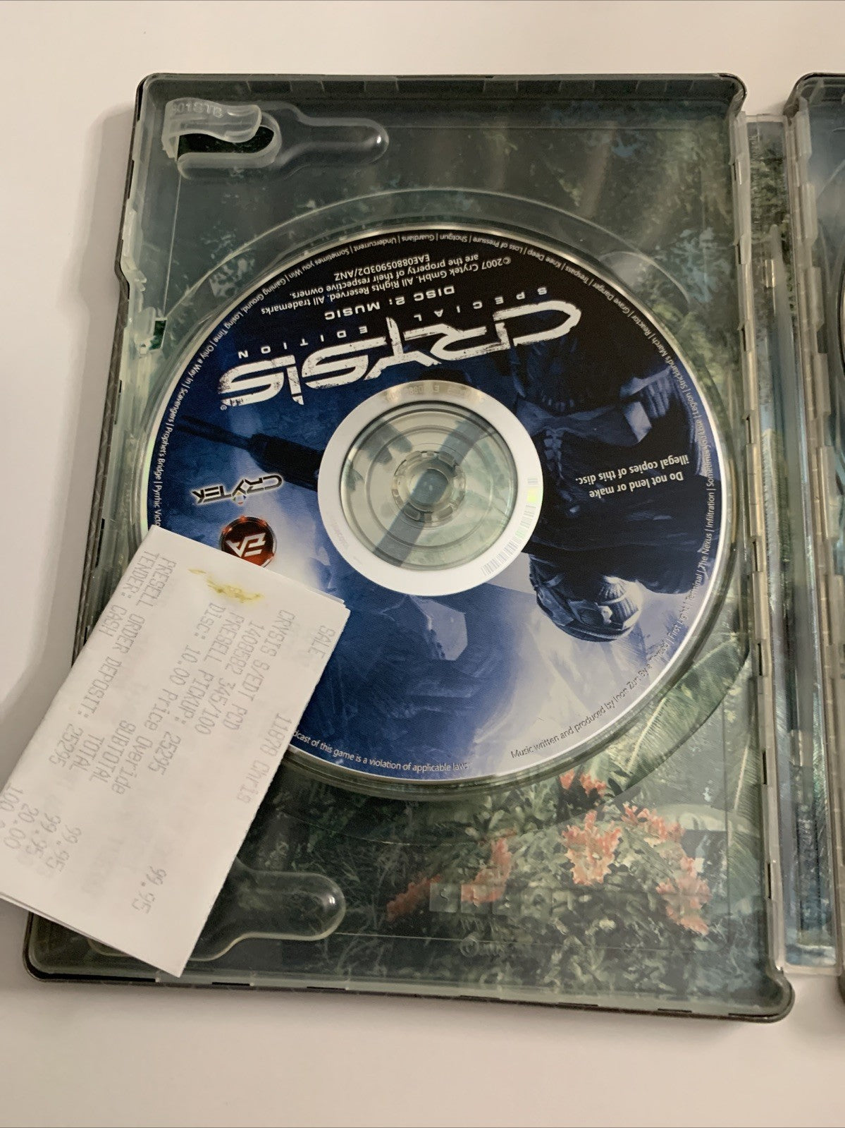 Crysis 1 Steelbook Special Steelbook Collector's Edition PC DVD Complete