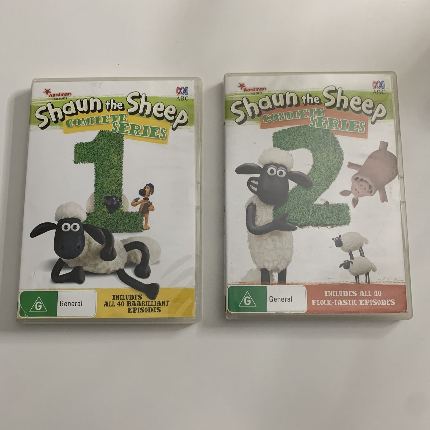 Shaun The Sheep : Season 1 & 2 (DVD, 2014) Region 4