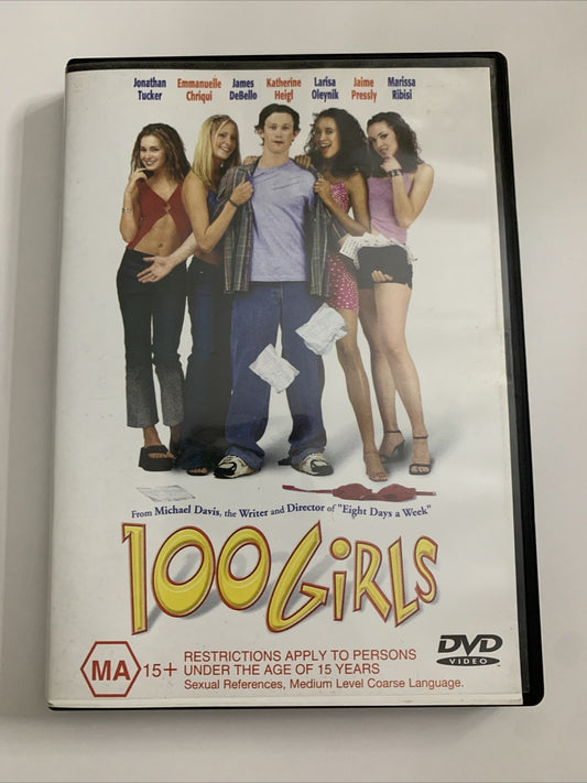 100 Girls (DVD, 2000) Katherine Heigl, Jonathan Tucker, Emmanuelle Chriqui