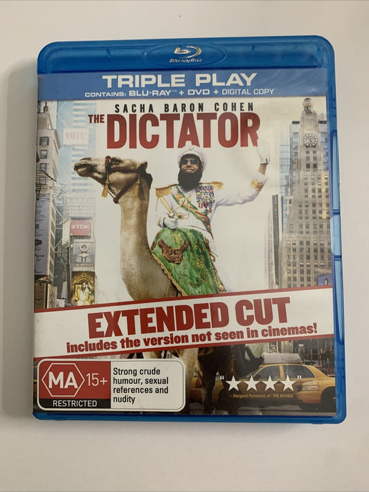 The Dictator (Extended Edition, Blu-ray + DVD, 2012) Region B &4