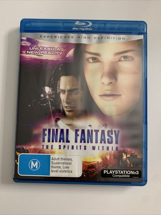 Final Fantasy The Spirits Within (Blu-ray, 2001) Animated Film