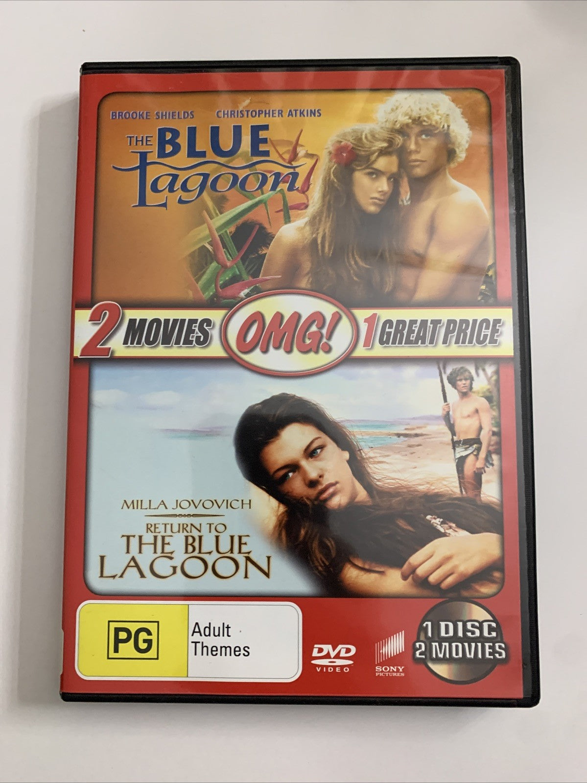 The Blue Lagoon / Return To The Blue Lagoon (DVD, 2012) Brook Shields Region 4