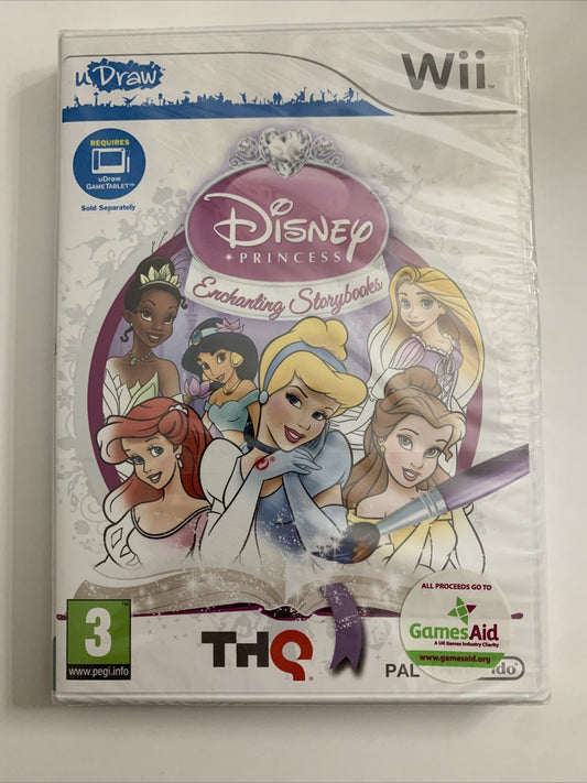 Disney Princess Enchanting Storybooks  Nintendo Wii PAL Game NEW Sealed