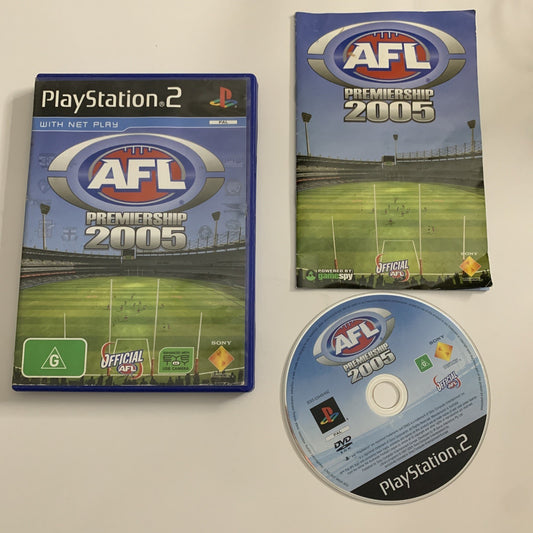 AFL Premiership 2005 PS2 Sony PlayStation 2 PAL Game Complete