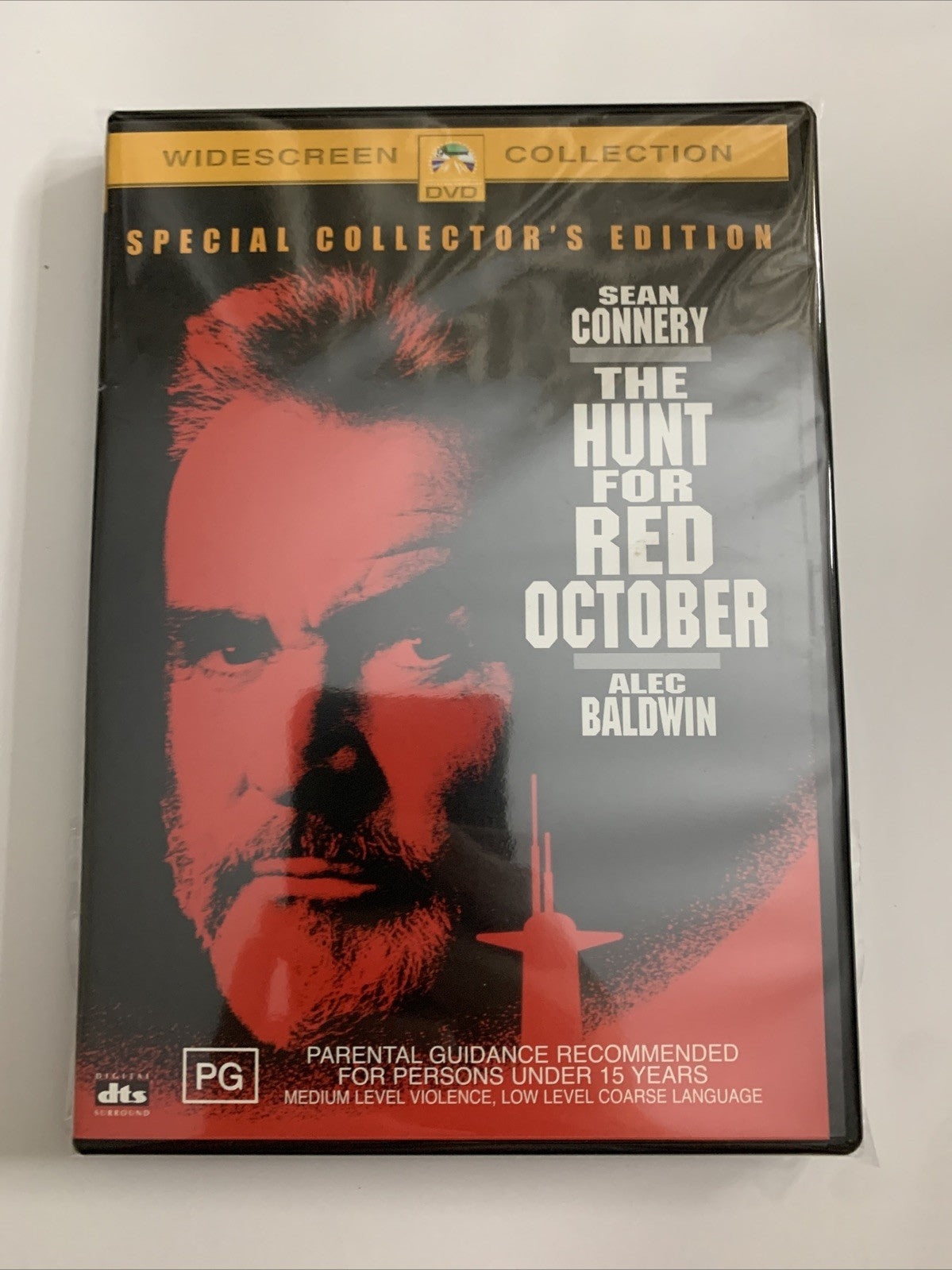 The Hunt For Red October (Special Edition, DVD, 1990) Sean Connery Region 4 NEW